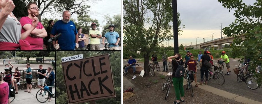 Ideation Ride start, Greenway